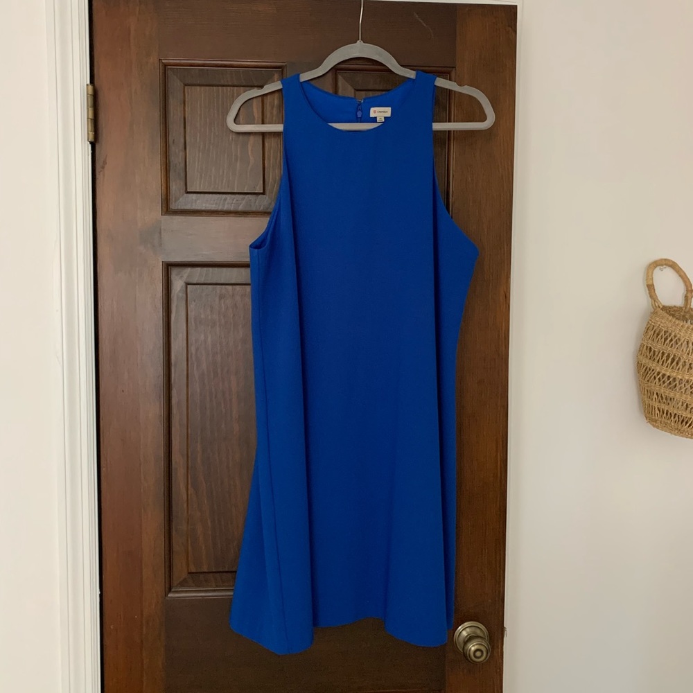 Flattering Blue Dress